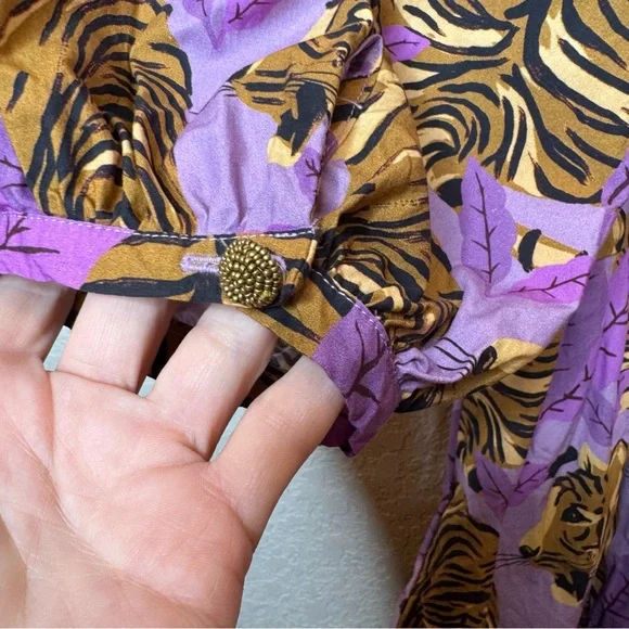 FARM Rio Tiger Leaves Mini Dress - Picture 7 of 13